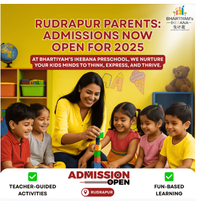 Bhartiyam IKEBANA Rudrapur parents admissions creative